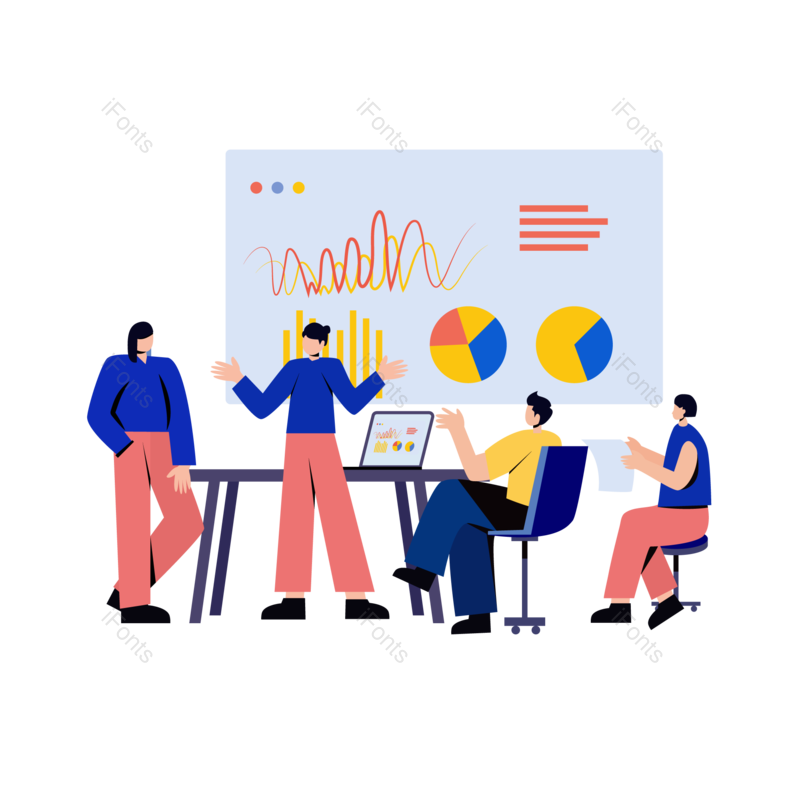 分析图片,办公元素,数据PNG,工作免抠素材